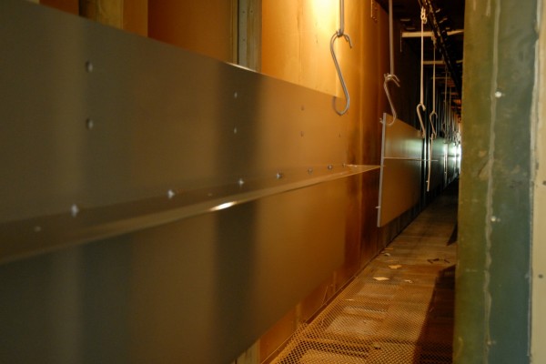 Liquid line curing oven